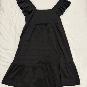 Charming Black Short Women’s Dress